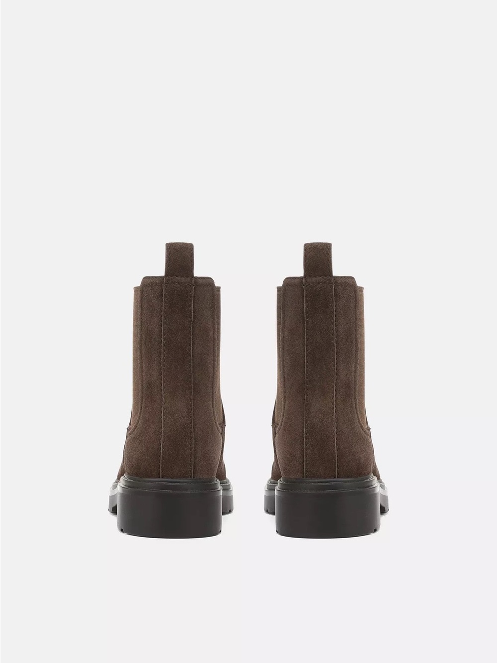 VINCE PINECREST II SUEDE LUG SOLE BOOTS TRUFFLE 9.5 - Picture 6 of 12